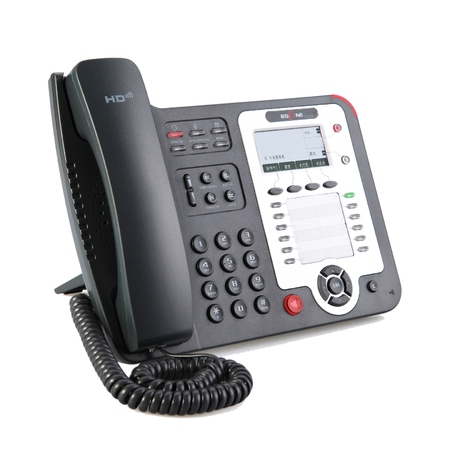 Escene ES320PN - IP-телефон, 2 SIP-аккаунта, HD audio, BLF, XML, PoE